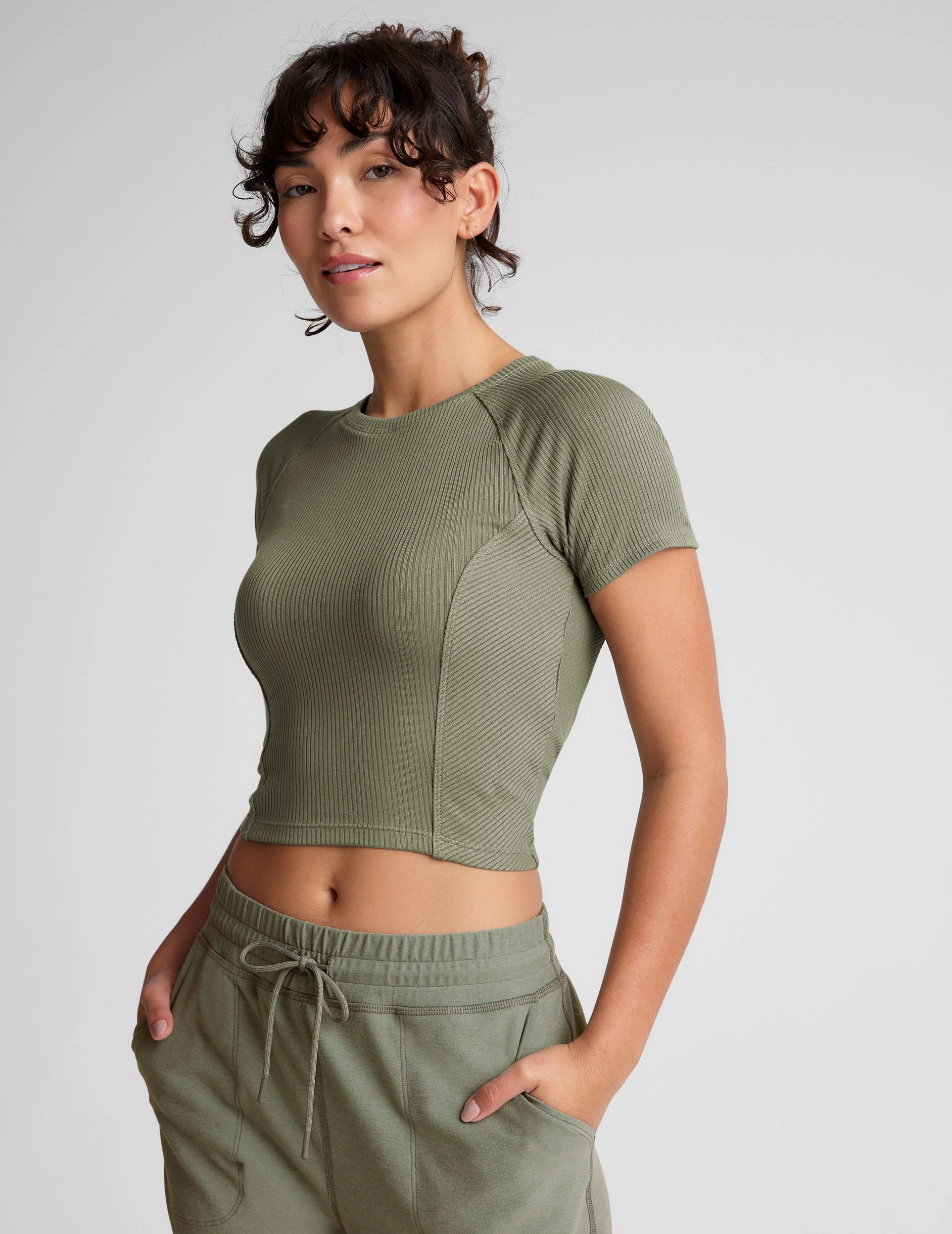 Silhouette Cropped Tee - Onhollan