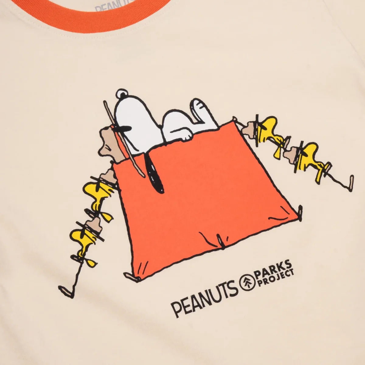 Youth Peanuts X Parks Project Try Not To S'more Tee - Onhollan