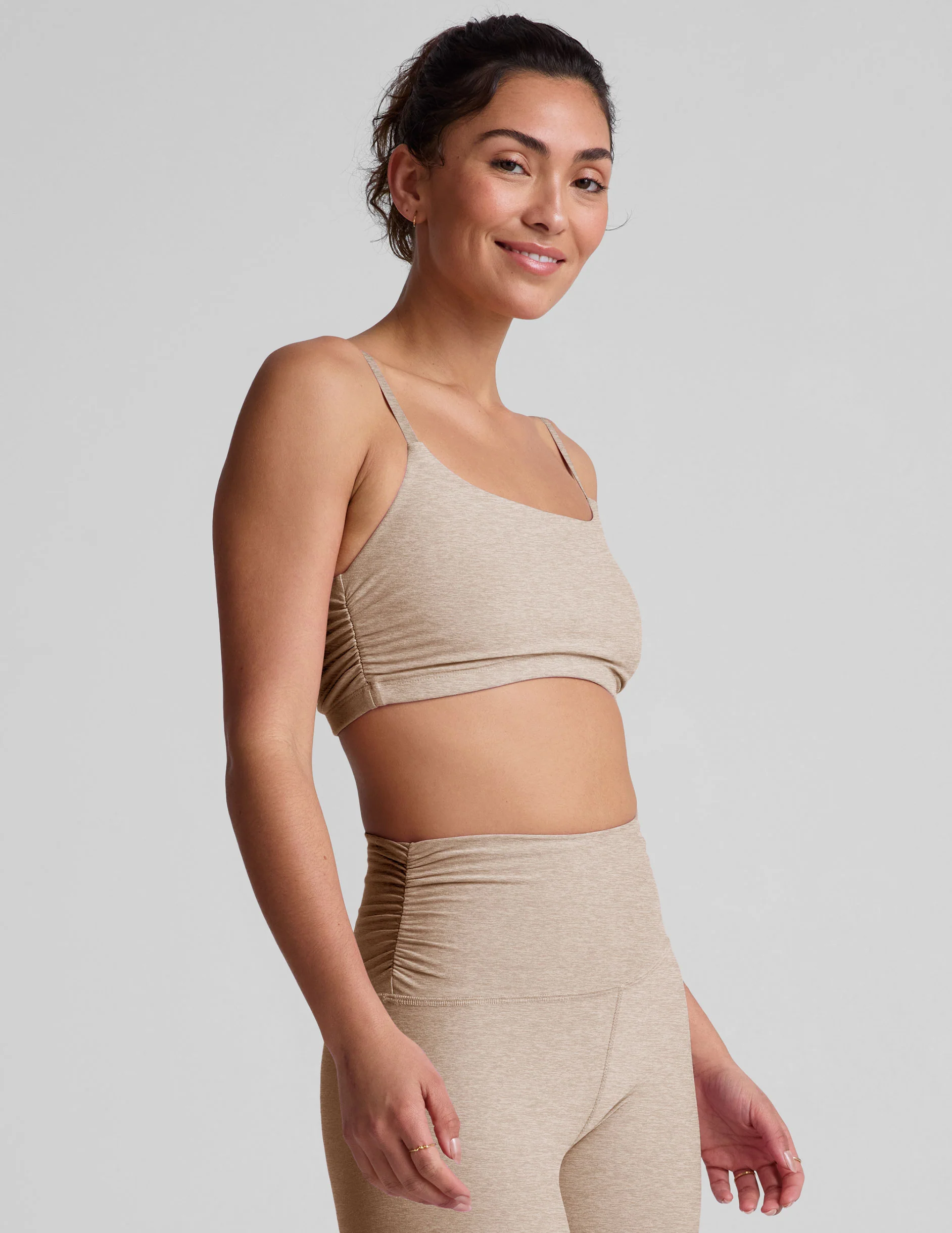 Spacedye Raise The Barre Shirred Bra - Onhollan
