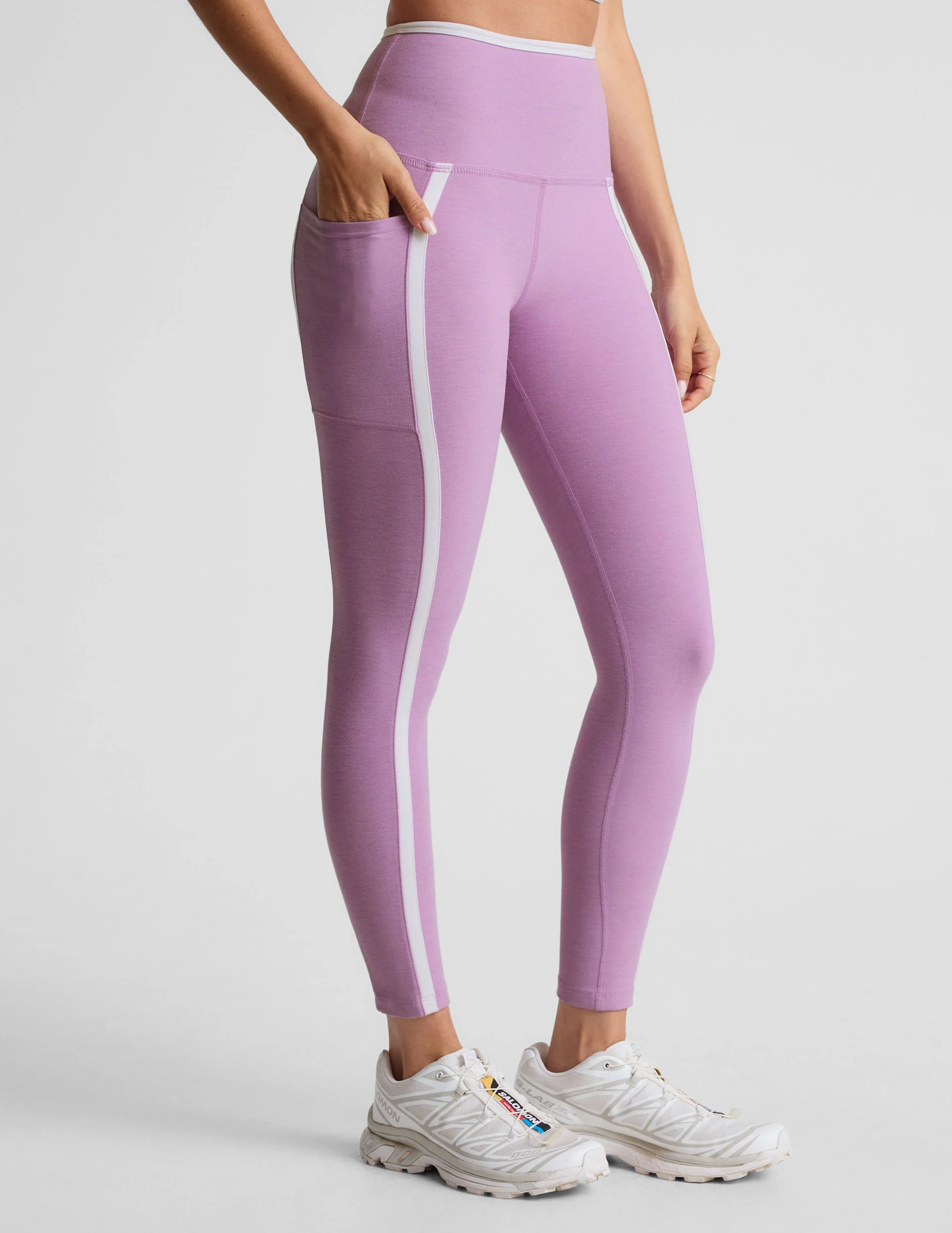 Spacedye New Moves High Waisted Midi Legging - Onhollan