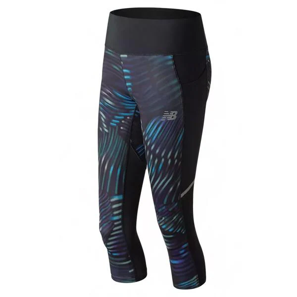 Women's Printed Impact Capri - Onhollan