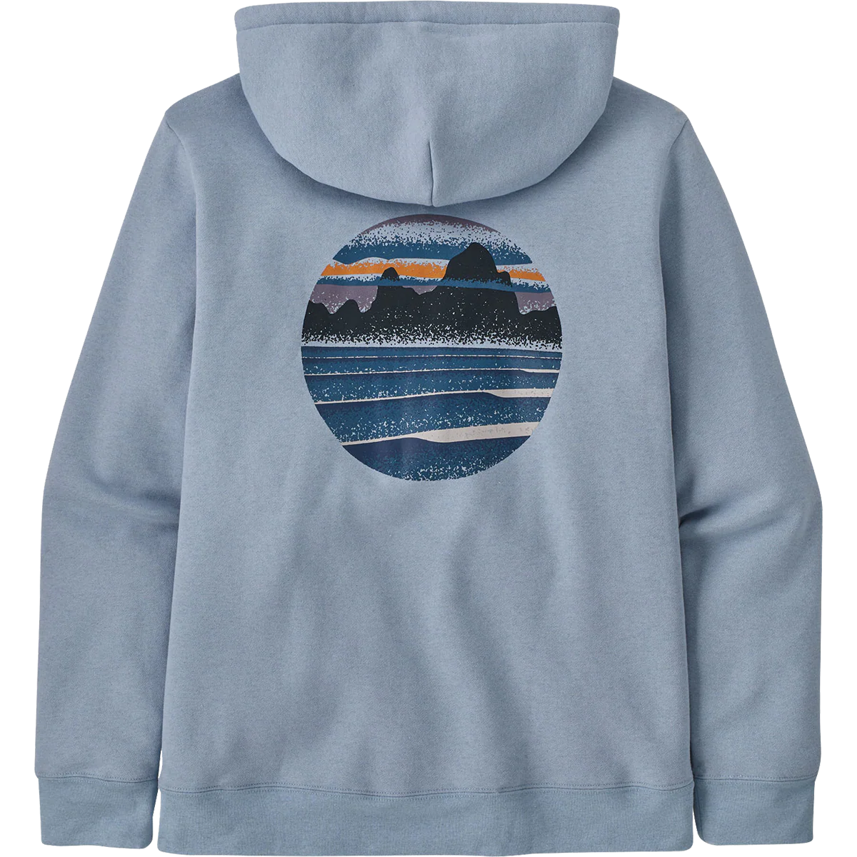 Men's Skyline Stencil Uprisal Full Zip Hoody - Onhollan