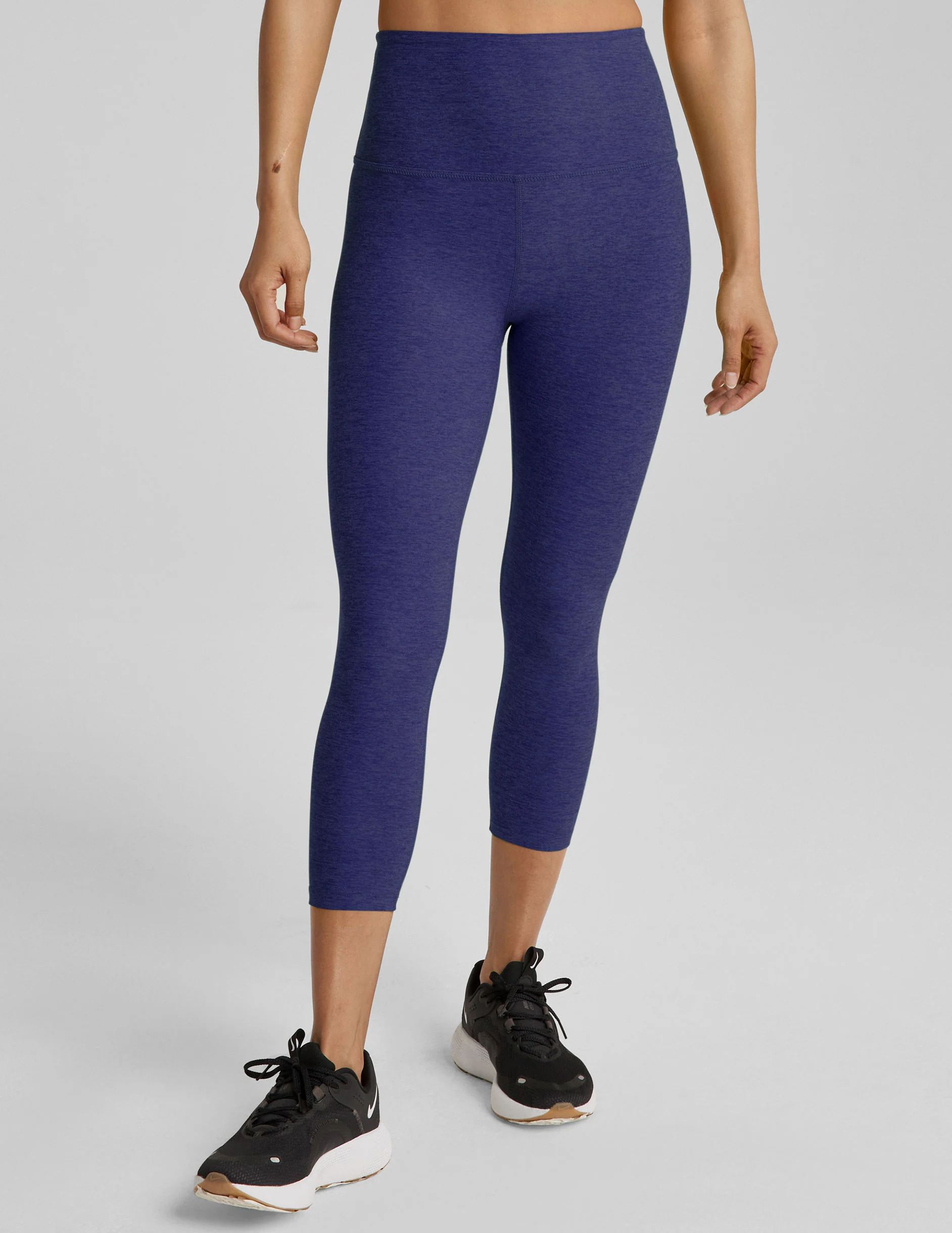 Spacedye Walk And Talk High Waisted Capri Legging - Onhollan