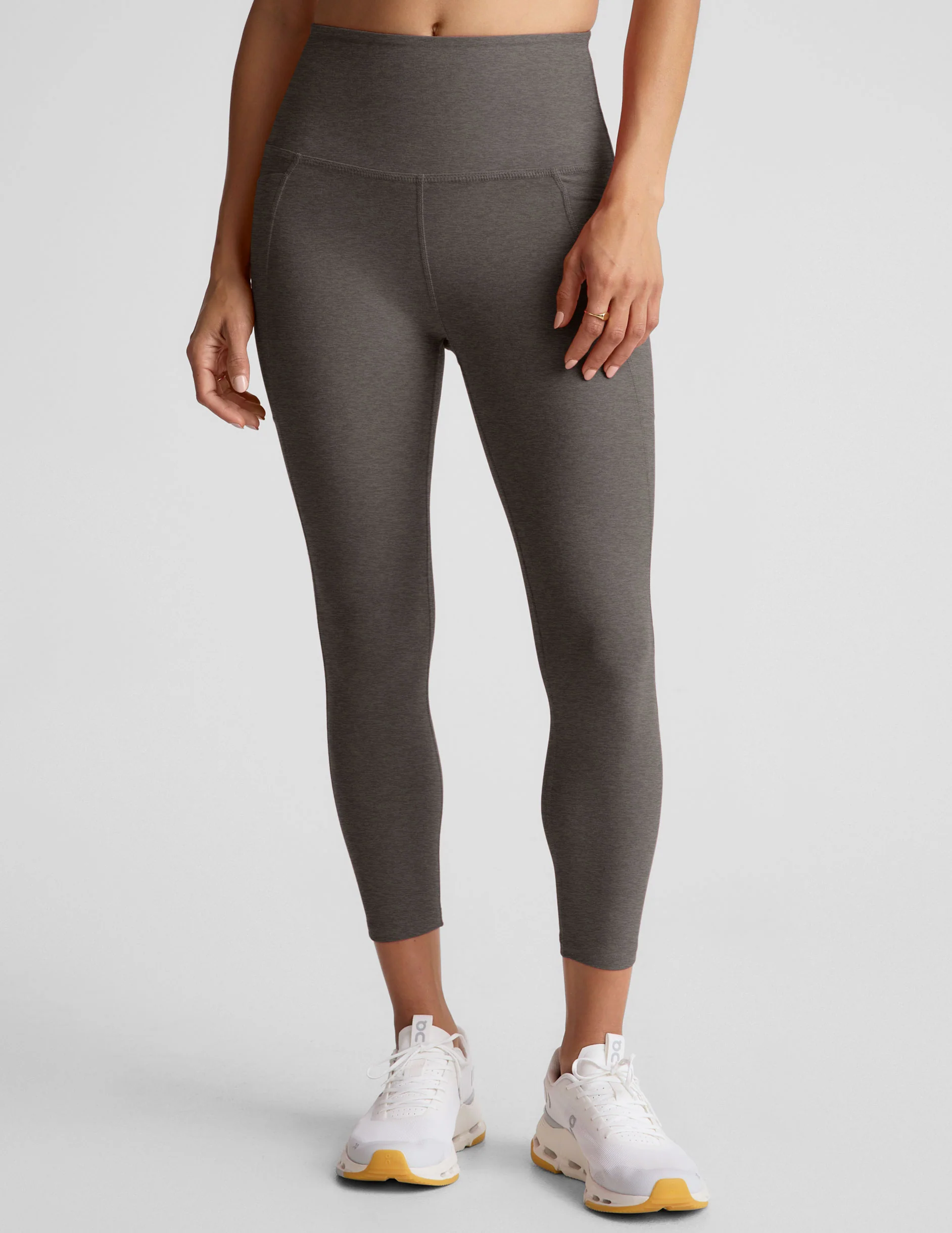 Spacedye Out Of Pocket High Waisted Capri Legging - Onhollan